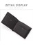 Erkek Kısa Iş Cüzdanı Çoklu Kart Yuvası Başlangıç Günlük Para Cüzdanı Kart Tutucu (Yurt Dışından) 5