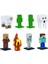 Minecraft 3D Figür Kalem Başlığı Toppeez 8'li 5