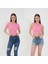 2'li Adet Fitilli Kısa Kol ve Askılı Body Crop Bluz Seti 1