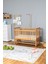 Ahşap Beşik Anne Yanı Beşik Vernikli 60X120 - Uyku Setsiz Tek Yataklı 2