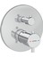 Root Round A43348 Ankastre Termostatik Duş Bataryası, Krom 1