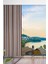 Balkon Perdesi Kuş Gözü Ölçü Seçenekli Kahverengi Beyaz 2