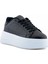 Yüksek Taban Düz Rahat Sneaker Spor Ayakkabı 4