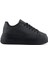 Yüksek Taban Düz Rahat Sneaker Spor Ayakkabı 5