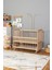 Ahşap Beşik Anne Yanı Beşik Organik (Boyasız) 60X120 - Tekerlekli Uyku Setsiz ve Yataksız 1
