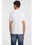 Guess Erkek Slim Fit Beyaz Kısa Kollu Tişört 3
