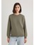 Bisiklet Yaka Yeşil Sweatshirt 1S10183-70121 5
