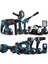 Chelikbei EEA389 Akülü 10 Lu Set (Led Işık +Lazer Metre +Somun Sıkma + Dekupaj + Oto Yıkama + Sunta Kesme + Darbeli Vidalama + Spral + Kırıcı Delici Matkap + Çok Fonksiyonlu Taşlama) 4