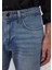 London Mavi Pro Kaplamalı Indigo Mavisi Jean Pantolon 0010172-88547 5