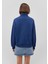 Mavi Logo Baskılı Yarı Fermuarlı Lacivert Sweatshirt 1S10179-82625 4