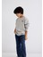 Logo Baskılı Gri Sweatshirt 6S10055-88468 2
