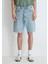 Isac 90lar Vintage Açık Mavi Jean Şort 0410679-87140 3