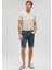 Tim Mavi Black Puslu Mavi Jean Şort 0428487151 2