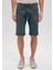Tim Mavi Black Puslu Mavi Jean Şort 0428487151 3