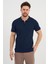Erkek Polo Yaka Fermuarlı Triko T-Shirt (AG-50025) 4