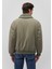 Dik Yaka Yeşil Bomber Ceket 0110465-85485 4