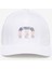 Swim With Dolphins Fitted Erkek Beyaz Şapka 1