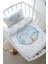 Anne Yanı Beşik Nevresim Takımı (60X100) - For Baby Serisi - Mavi Sallanan At 1