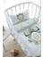 Anne Yanı Beşik Nevresim Takımı (60X100) - Green Royal Series - Gharfi 3