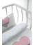 Park Yatak Nevresim Takımı (80 x 120) - Pure Baby Serisi - Pembe Çizgili Kalp 5