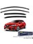 Renault Megane 4 Hb Niken Kromlu Cam Rüzgarlığı 4lü Set 2016 ve Üstü 1