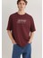 Mavi Baskılı Bordo Tişört 0611827-70396 1