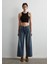 Siena Iconic Puslu Indigo Mavisi Jean Pantolon 1010763-88582 4