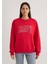 Logo Baskılı Kırmızı Sweatshirt 1611192-70467 4
