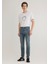 Milan Mavi Black Puslu Mavi-Gri Jean Pantolon 0081089344 1