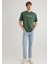 Mavi Jeans Nakışlı Yeşil Tişört 0612523-81570 2