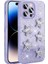 iPhone 14 Pro Max Kılıf Airbagli Simli Arka Yüzey Işıltı Silikon Kapak 1