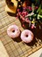 - Donut Mum - Soya Wax Vegan - Donat Dekoratif Hediyelik Pasta Mum 2