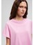 Kadın Pembe Basic Tişört 168220-71064 5