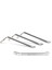1 Adet Siyah Stil Dağ Bisikleti Tipi Metal Kaldırma Çubuğu Paslanmaz Çelik Bisiklet Tekerlek Çıkarıcı Onarım Aracı Bisiklet Lastik Kaldırma Kaldırıcı Araç (Yurt Dışından) 3