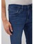 Jake Sporty Koyu Mavi Jean PANTOLON0042287836 5