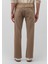 Martin Koyu Bej Comfort Gabardin Pantolon 0037832492 4