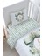 Bebek Boy Nevresim Takımı (100X150) - Green Royal Series - A Harfi 3