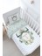 Bebek Boy Nevresim Takımı (100X150) - Green Royal Series - T Harfi 1