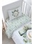Bebek Boy Nevresim Takımı (100X150) - Green Royal Series - G Harfi 3