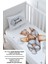 Bebek Boy Nevresim Takımı (100X150) - Pure Baby Serisi - Uçan Ayı 4