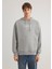 Mavi Logo Baskılı Kapüşonlu Gri Sweatshirt 0611317-70103 4