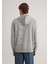 Mavi Logo Baskılı Kapüşonlu Gri Sweatshirt 0611317-70103 5