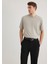 Bisiklet Yaka Basic Gri Tişört 0611596-70100 1
