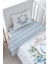 Bebek Boy Nevresim Takımı (100X150) - Blue Royal Series - Ö Harfi 3