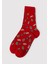 Yılbaşı Temalı Kırmızı ÇORAP0911662-32421 1