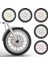 17CM Sarı 72PCS Tarzı Bisiklet Tekerlek Jant Kapakları Motosiklet Lastik Jant Plastik Kılıflar Bisiklet Süsleme (Yurt Dışından) 4
