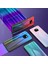 Mate 20 Lite Uyumlu Kılıf Arkası Renkli Cam Kenarları Silikon Ensar Friz Kapak 4