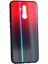 Mate 20 Lite Uyumlu Kılıf Arkası Renkli Cam Kenarları Silikon Ensar Friz Kapak 1