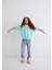 İstanbul Baskılı Kapüşonlu Yeşil Sweatshirt 7S10062-71676 1