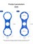 Kırmızı Tip A Stili Wrench Çok Fonksiyonlu Üçü Bir Arada Anahtar Dağ Bisikleti Onarım Aracı Bisiklet Taşınabilir Ön Çatal Omuz Kılıfı (Yurt Dışından) 3